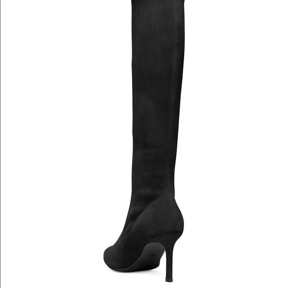 Stuart Weitzman Knee-High Crepe Boots - Picture 6 of 7